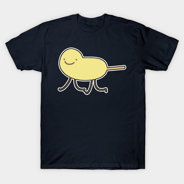 Free-Range Corn Dog T-Shirt by Toothpaste_Face